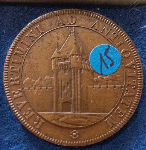 Medaille cuivre societe - cuivre,