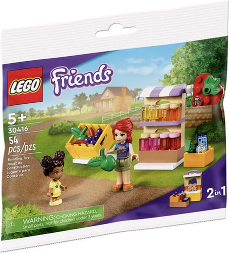 Lego 30416 friends étal - friends, l'étal