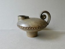 bougeoir rat de cave en grès signé Arts Céram Grand Feu, Denise et Michel Pointu