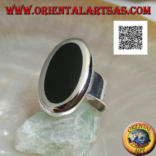 Bague argent 925 onyx - bague, 925‰