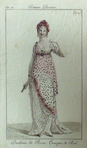 Gravure mode costume parisien - costume,