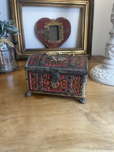 Ancienne boîte coffre - boîte,