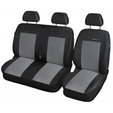 Housses de siège auto sur mesure pour Renault Trafic III BUS 2+1 (Siège passager