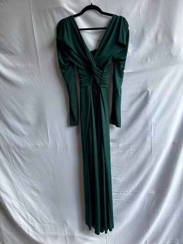 Zac posen green wrapped around - zac,