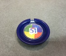 COUPELLE RAMASSE-MONNAIE SOUCOUPE VERTE PVC BOISSON APERITIF ALCOOL PASTIS 51