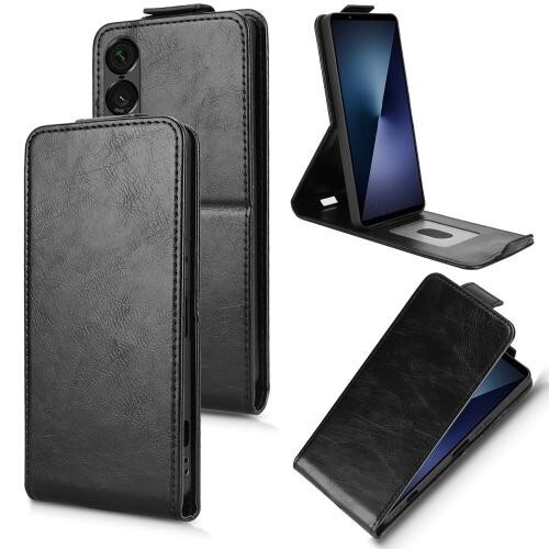 Coque étui cuir rabat - en, à