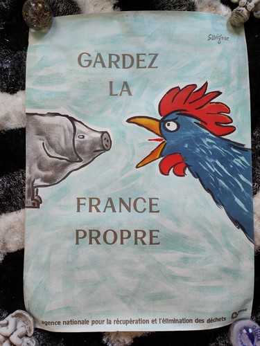 Affiche originale gardez la - /,
