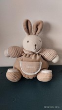 G/ doudou lapin boule poche