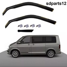 Déflecteurs de Vent Pluie d'Air Pour VW Transporter T5 T6 2003- 2019 / 2Pcs