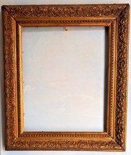 Cadre ancien en bois doré 60x50 cm . Intérieur : 45x38 cm