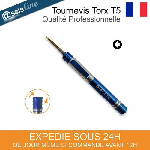 Tournevis torx etoile pour - torx,