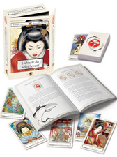 Jeu divinatoire oracle Du Soleil Levant ,neuf en Francais 60cartes + livre 224p