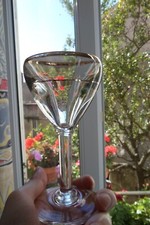 Lot 2 verres soufflés anciens de bistrot - pour apéritif- vin cuit-liqueur