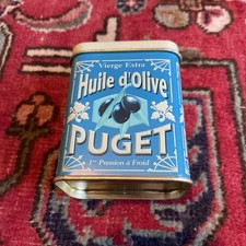 BOÎTE À ÉPICES PUGET HUILE D’OLIVE Circa 1970 France BEL ÉTAT RARE !