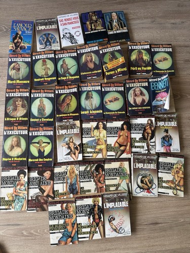 Lot livres polars - livres,