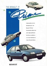 Catalogue brochure Renault 19