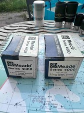 Meade Series 4000 Super Plossl 6,4 mm & 9,7mm (1,25") - Made in Japan - Rare