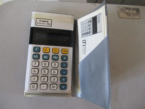 Calculatrice canon palmtronic - calculatrice,
