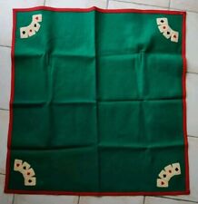 AR3 - Grand tapis de cartes drap de laine 88 X 84cm 