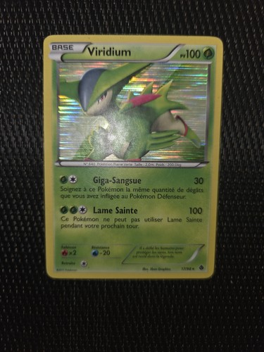 Carte pokemon viridium - pokemon,
