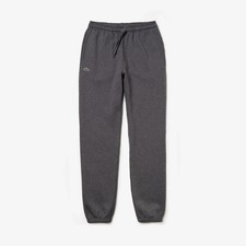 Pantalon de survêtement Lacoste Sport homme gris polaire logo cordon taille - L