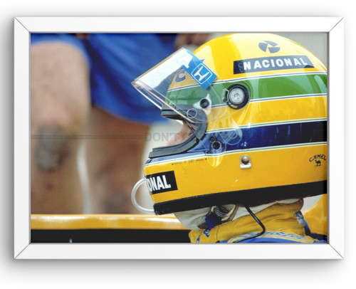 Photo encadrée ayrton senna - encadrée,