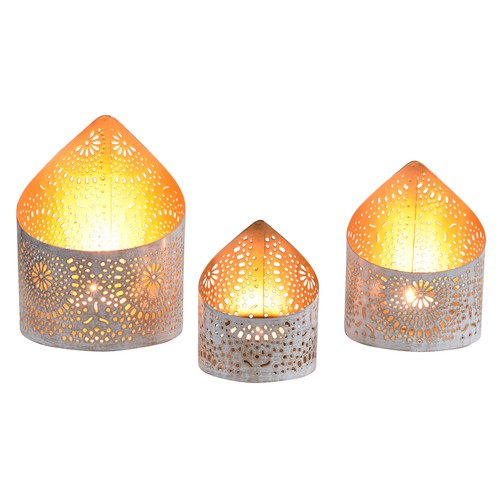 Set lanternes bougie - 3,