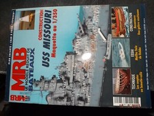 GC Revue MRB N°521 Plan Encarté Char a Voile Zephirin / USS Missouri / Bucentaur