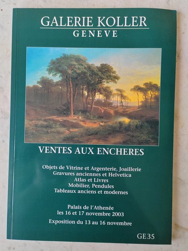 Galerie koller geneve 2003 - galerie,