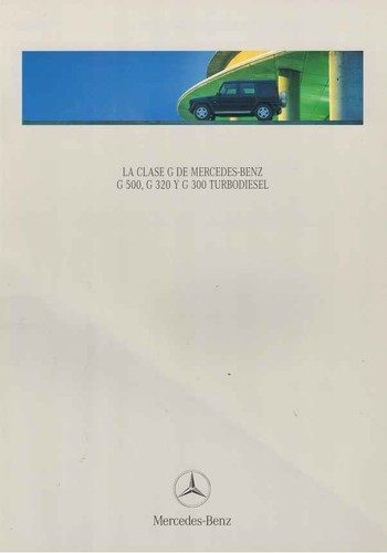 Catalogue brochure mercedes - brochure,