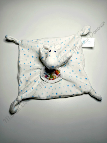 Doudou plat carré - plat,