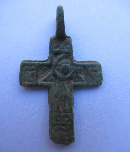 Authentique croix bronze - authentique,