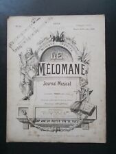 PARTITION  ANCIENNE PIANO +