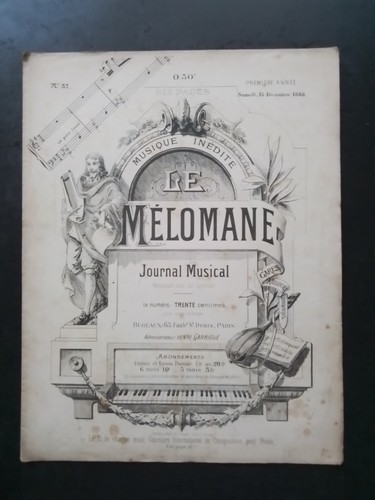 Partition ancienne piano - piano, +