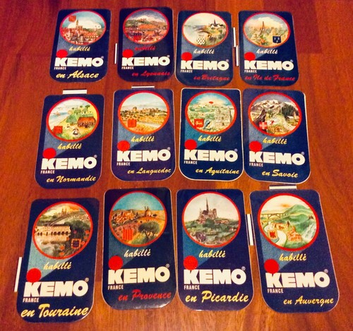 Lot stickers old kemo - 12,