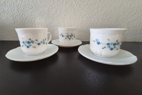 Vintage tasses déjeuners - tasses, /