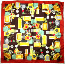 JEAN PATOU foulard  soie