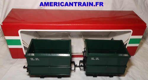 Pack deux wagons minerai - deux,