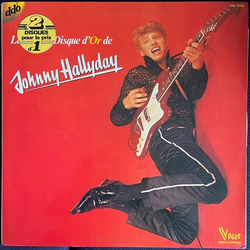 Double disque or johnny - disque, d'or