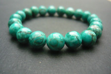 Bracelet de perles en Marbre en pierre Naturelle, Sur mesure