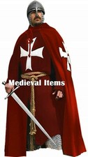 Robe Médiévale Capuche Cape
