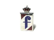 Fregio Stemma PININFARINA Couronne Attacquée Émaillée Badge Emblème Logo 60Mm