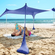 SUN NINJA Tente Pop Up de Plage - Tente de Plage Anti UV pour Bebe - Protection
