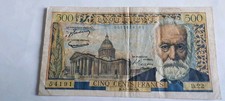Billet 500 Francs Victor Hugo 1954. Série B 22