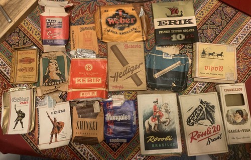 Paquets cigarettes vides - paquets, de