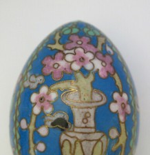 OEUF en EMAIL CLOISONNÉ, joli