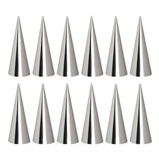  18 Pcs Croissant Mold Tube
