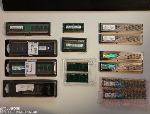 Various ram sticks - ram, kits