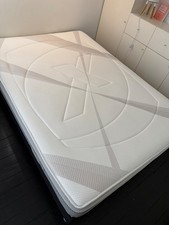 matelas et sommier 140x200 cm Bultex couchage semi ferme très confortable 