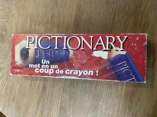 Pictionnary jeux vintage - mb,